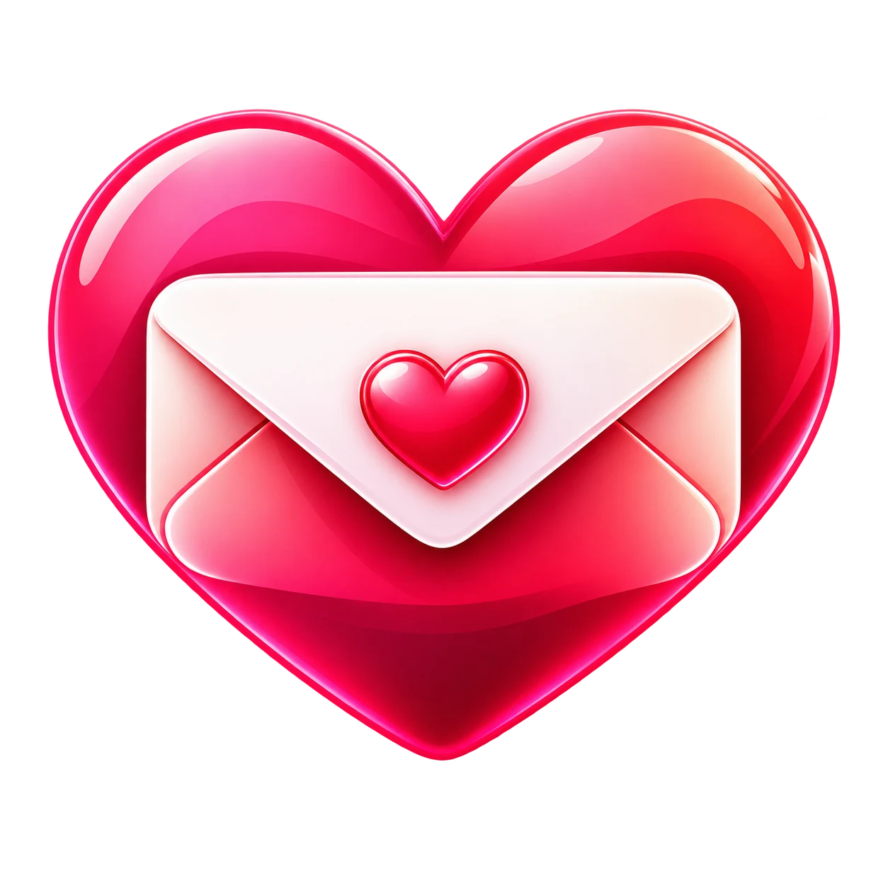 Логотип HeartMsg — сердце с конвертом